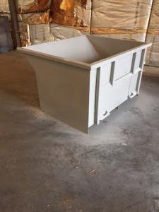 Dumpster With Skid-Steer Attachment